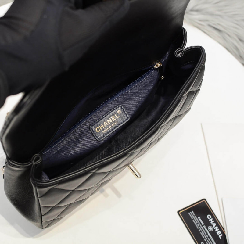 Replica Chanel Flap Bag With Large Bi-Color Chain As13541:1High-quality replica