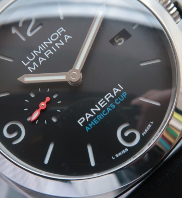Replica Panerai SF PAM727 S Americas Cup Thick Leather Strap P9010 - Elite Watch Atelier
