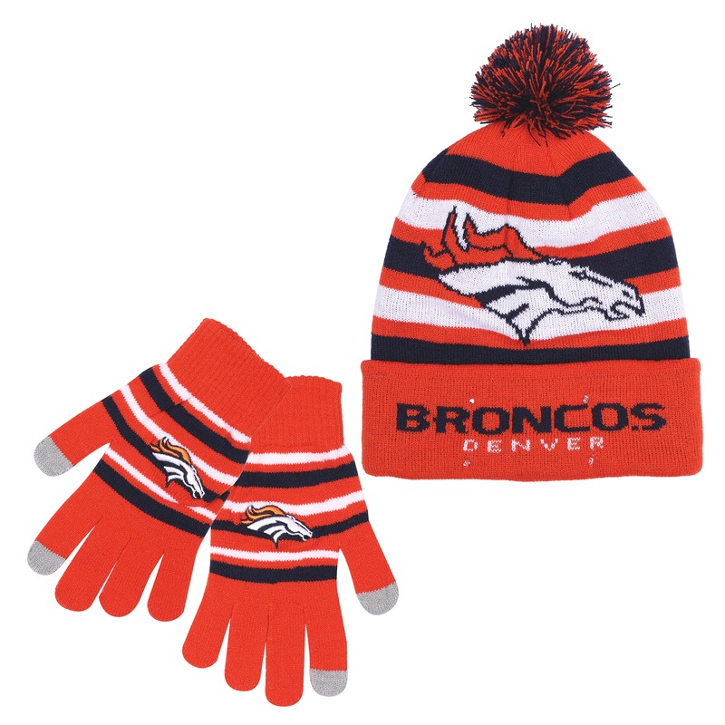 NFL Lit Hat And Gloves Set - MIDNIGHT VELVET CATALOG