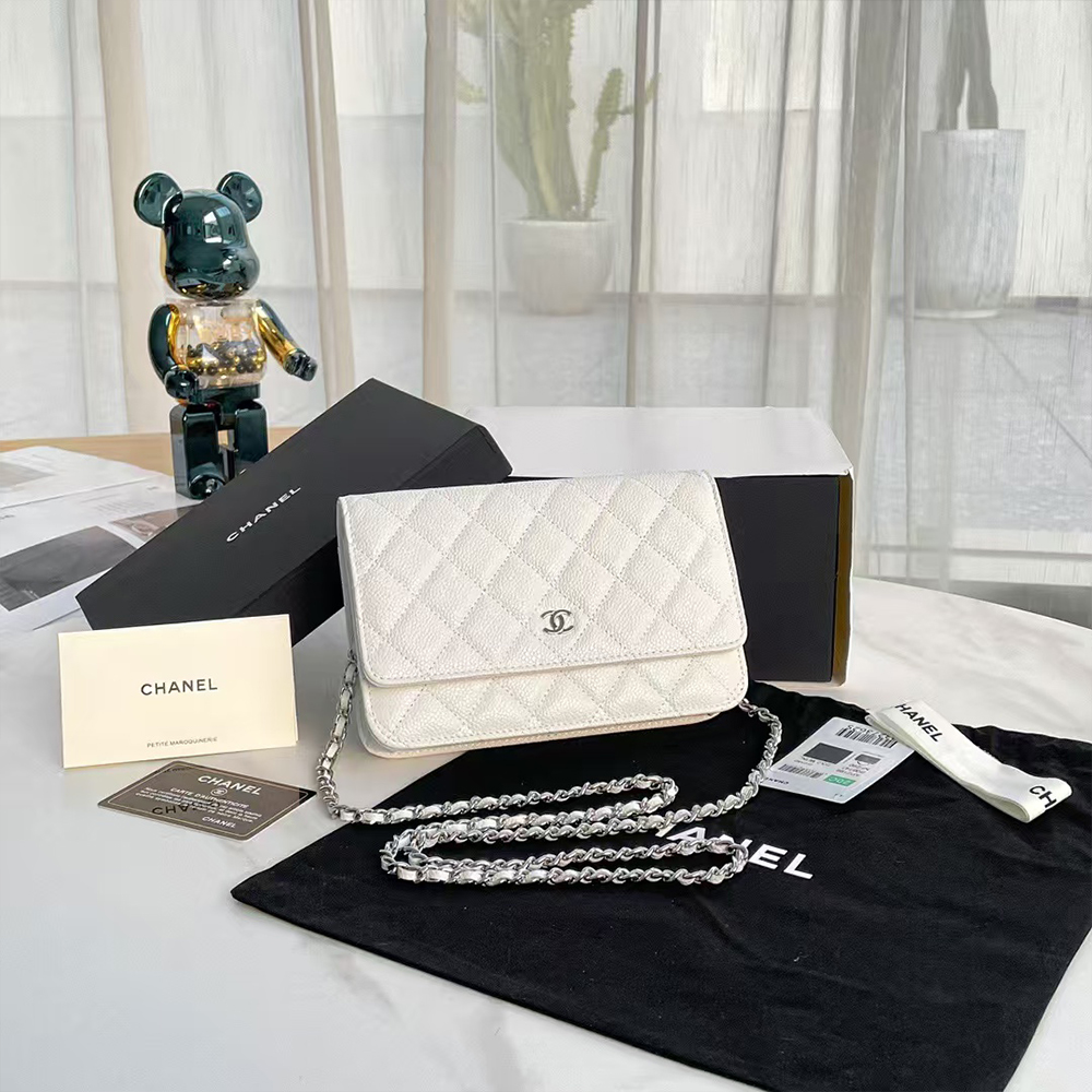 Chanel WOC Quilted Caviar (Replica)1:1High-quality replica