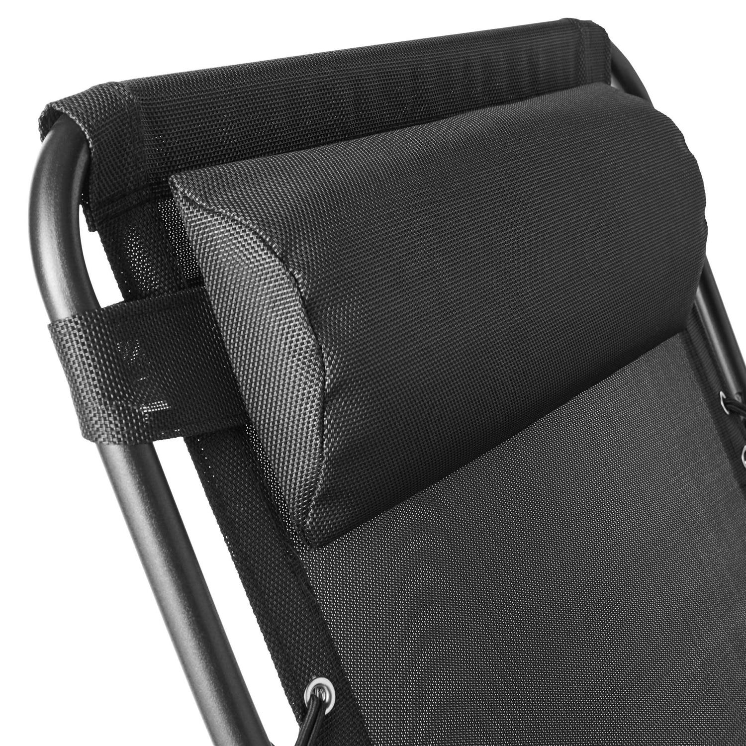 Mainstays Oversized 2-Person Zero-Gravity Steel Outdoor Reclining Swing - Image 2 Mainstays Oversized 2-Person Zero-Gravity Steel Outdoor Reclining Swing - Image 2