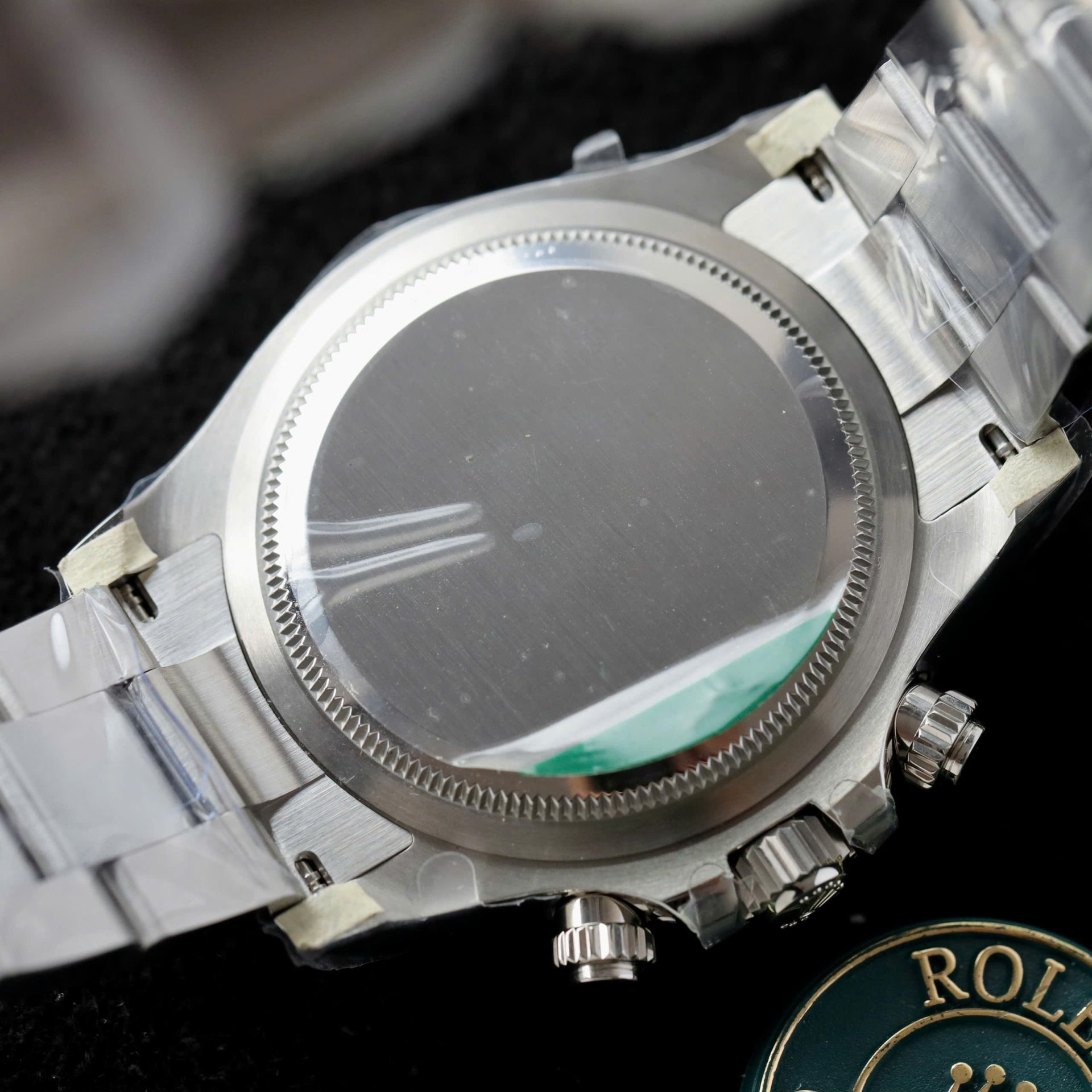 Rolex Daytona 126500 Copies Watch Diamonds Moissanite Custom 40mm - Elite Watch Atelier
