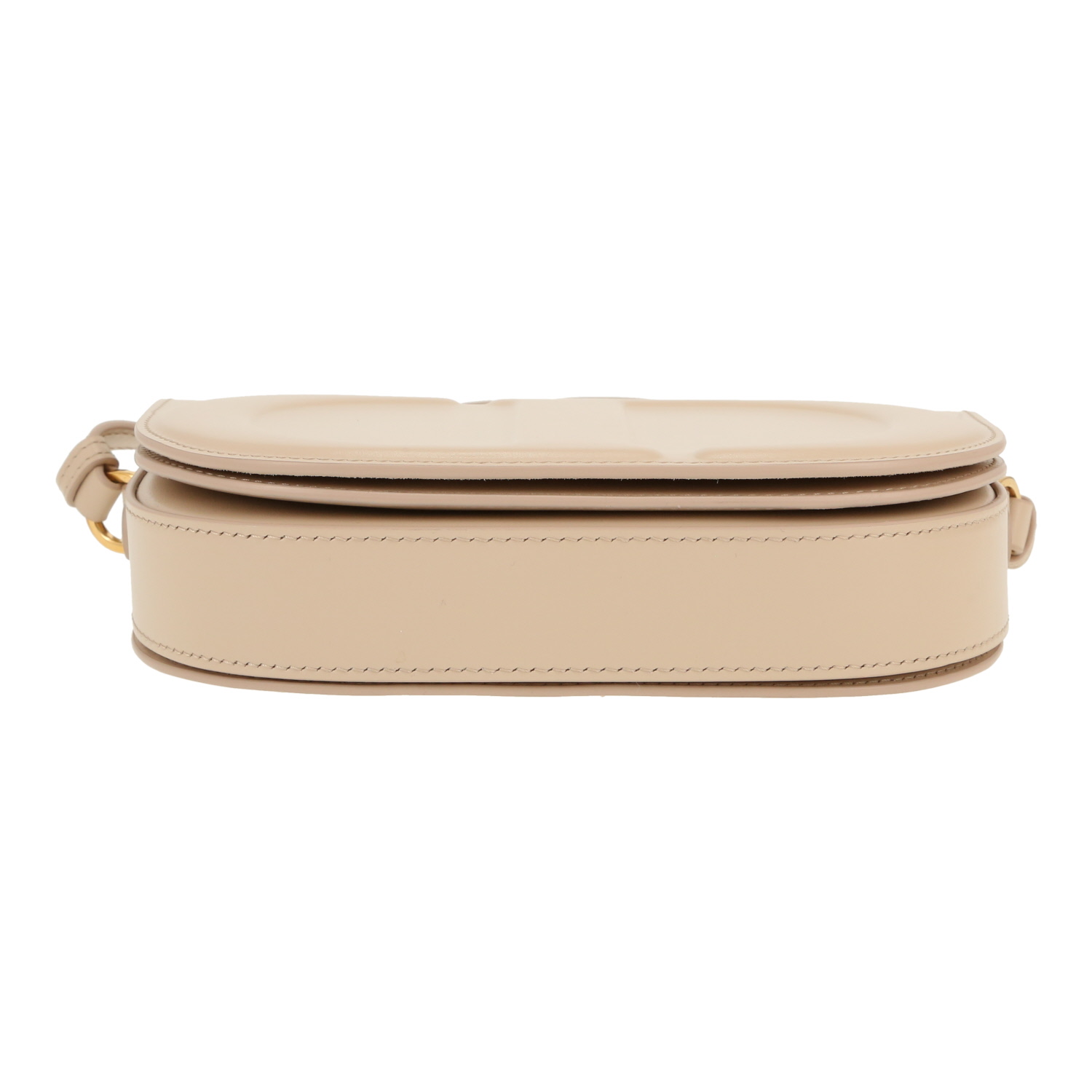 Dior CD Signature shoulder bag in beige leather1:1High-quality replica