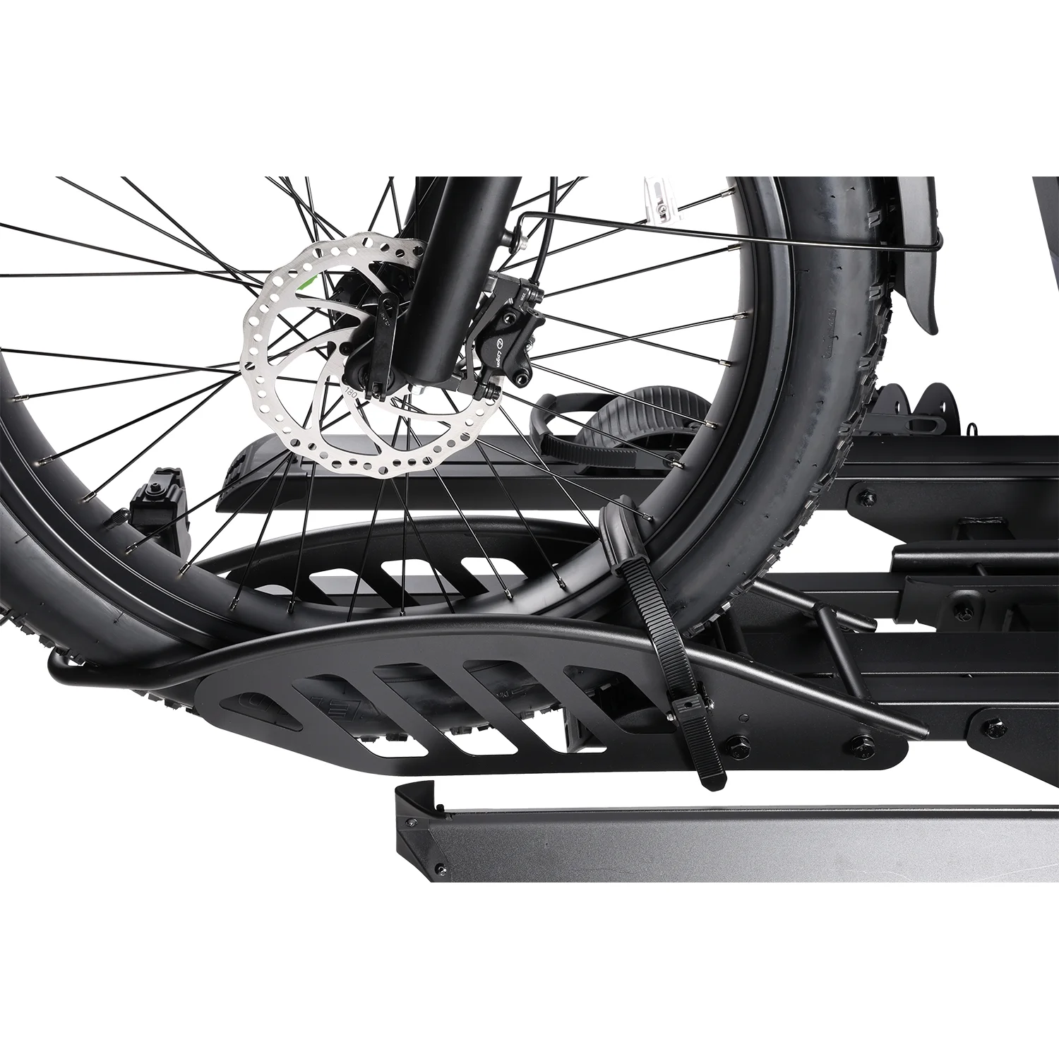 Young Electric Ebike Rack, 200lb Capacity, Alloy Steel Hitch Mount, Fits 5-Inch Fat Tire Bikes, 2-Inch Receiver - Image 38