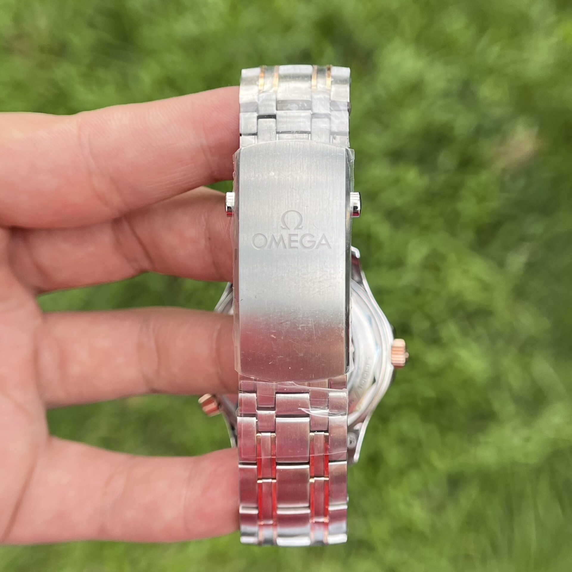 Omega Replica Watch Seamaster Demi Rose Gold VS Factory 42mm - Top club