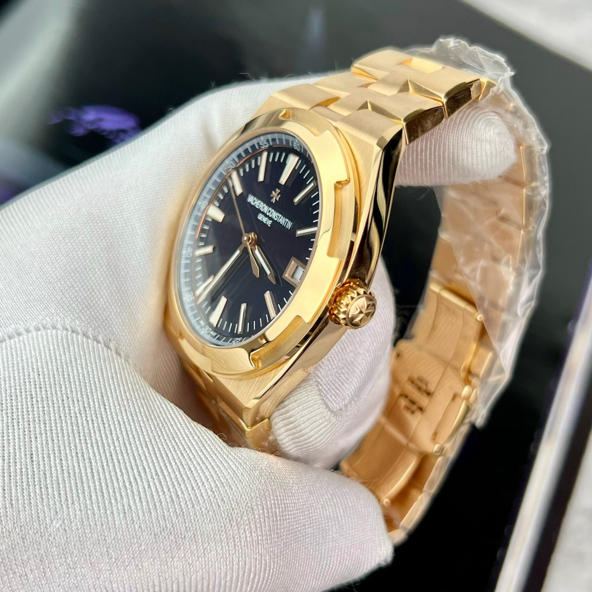 Vacheron Constantin Replica 1:1 Watch Overseas 4500V Blue Dial PPF Factory 41mm - Top club