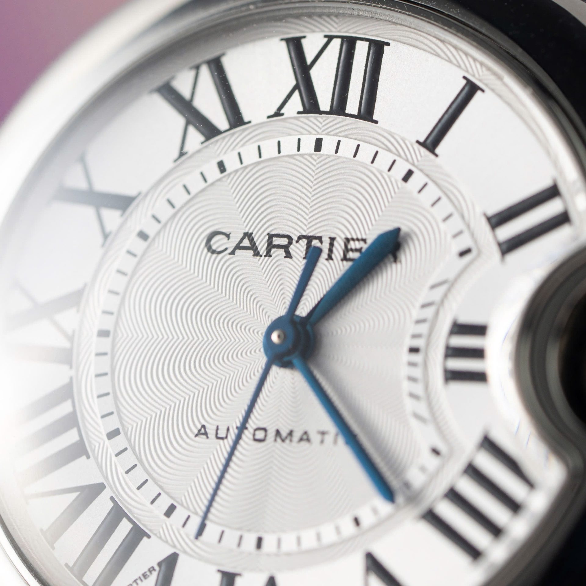 Cartier Ballon Bleu Replica 1:1 Watch White Dial Leather Strap 36mm - Top club