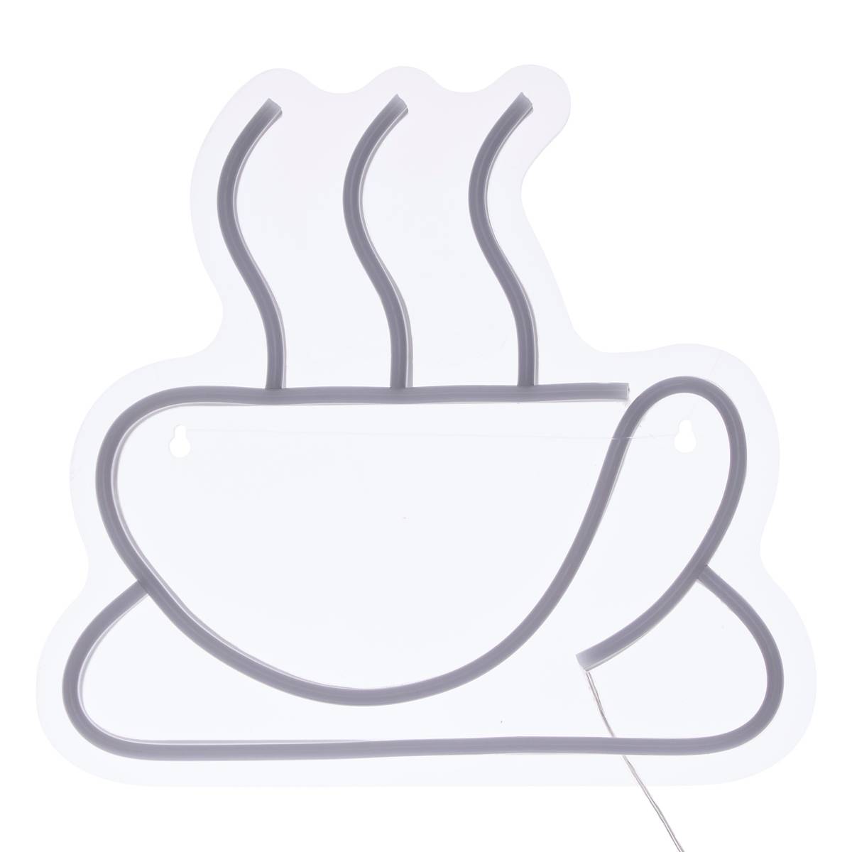 LED Neon "Cafe" Usb, Yellow, 27x1.5 cm