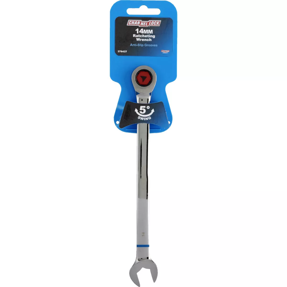 Channellock Metric 14 mm 12-Point Ratcheting Combination Wrench