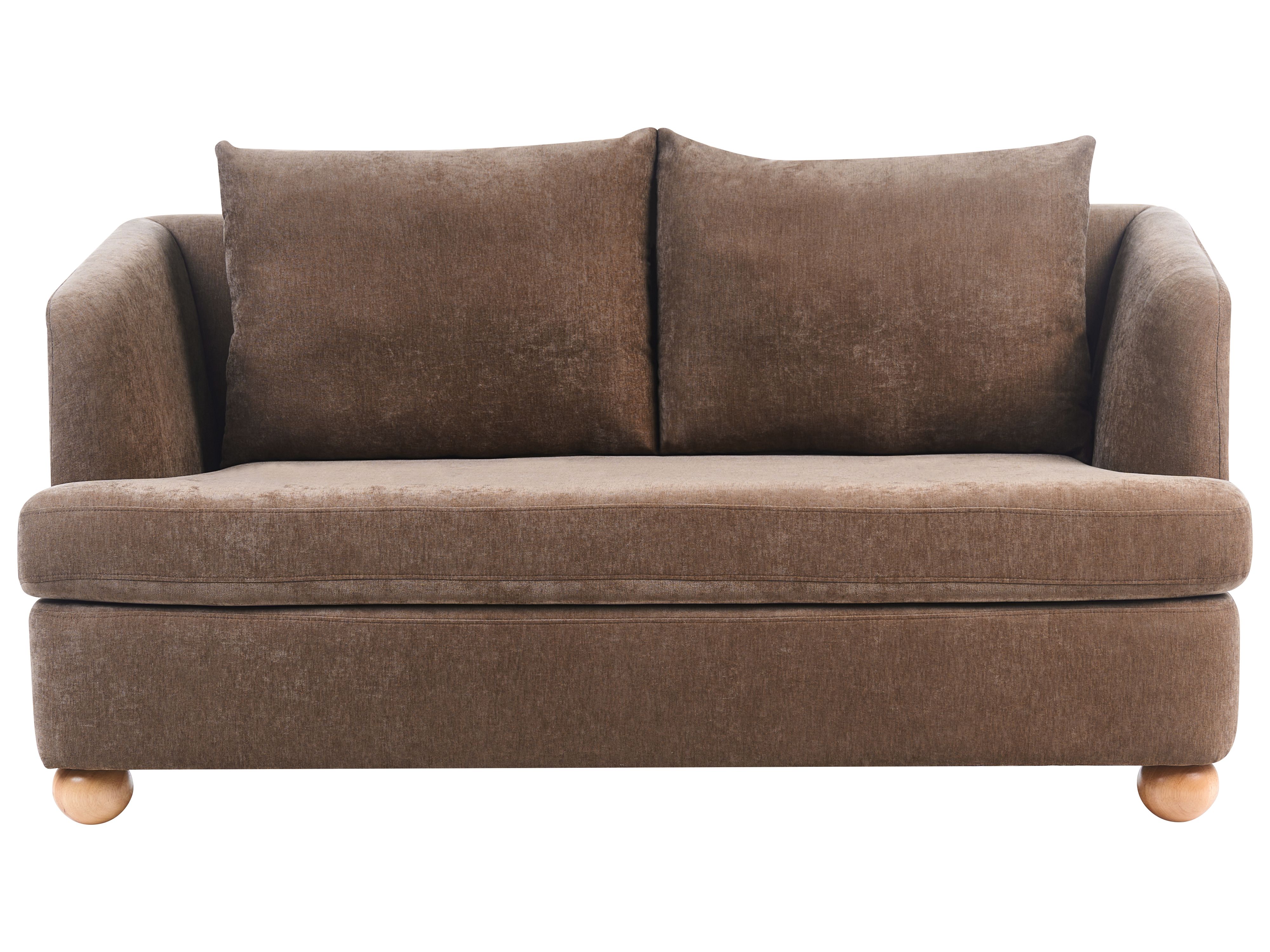 Sofa 2 Seater RATTVIK Chenille Brown