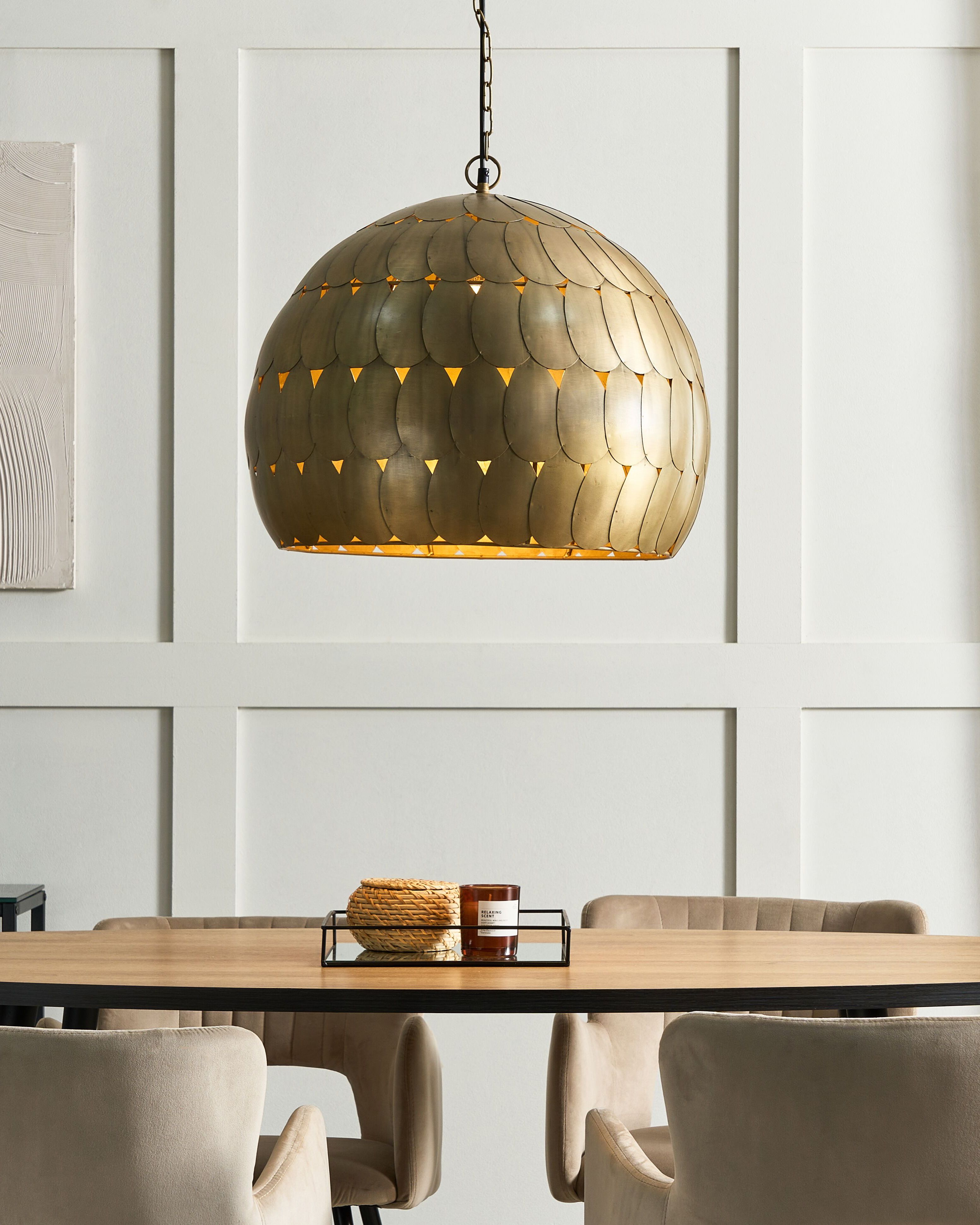 Pendant Lamp HARANGI Metal Brass