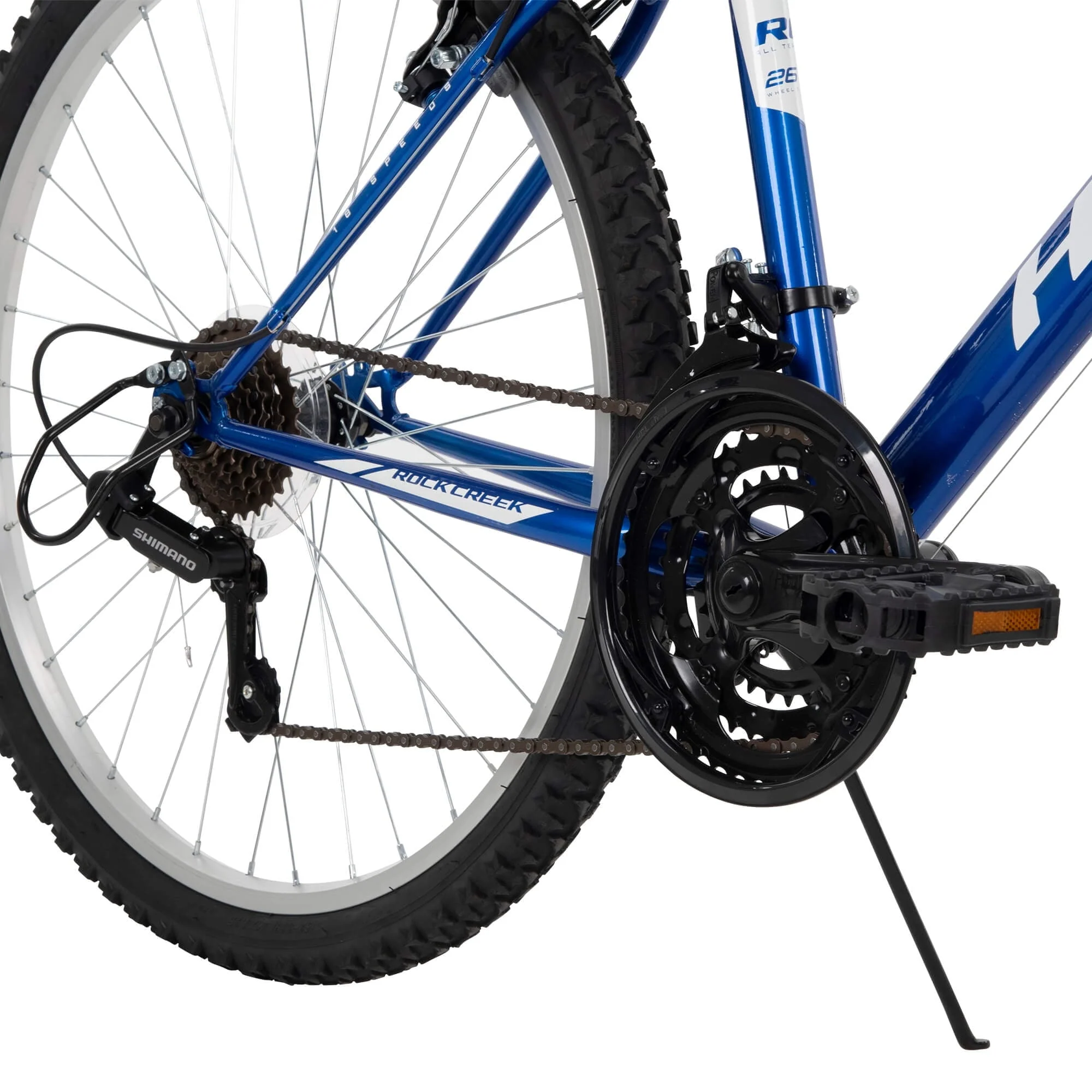 26-inch Rock Creek Men's Mountain Bike, Blue - Image 9