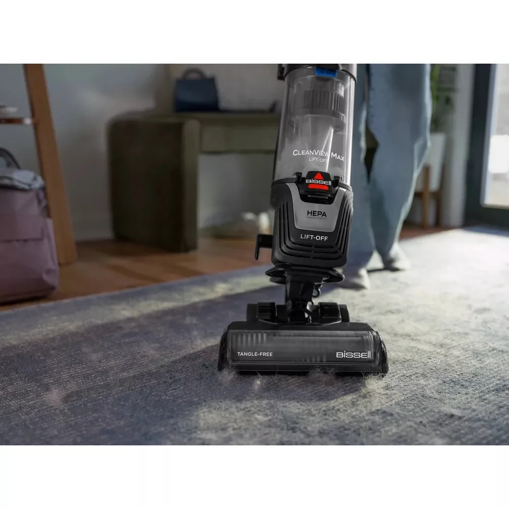 BISSELL 3988 CleanView Max Lift-Off Vacuum Cleaner, Black