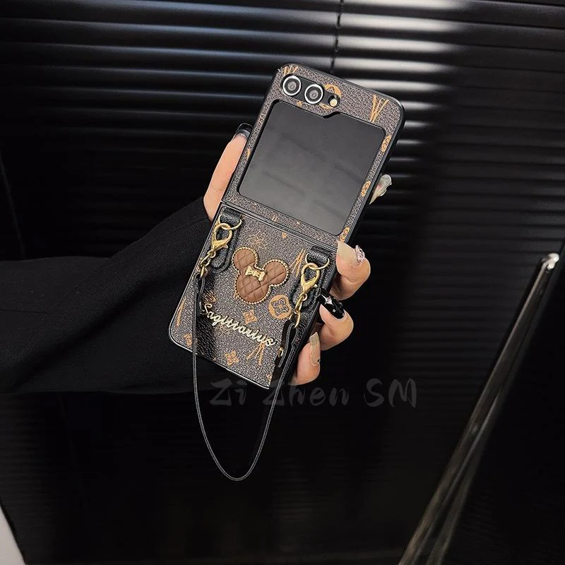 Samsung Luxury Leather Galaxy Z Flip 5/4/3 Case - Wholesale & Influencer