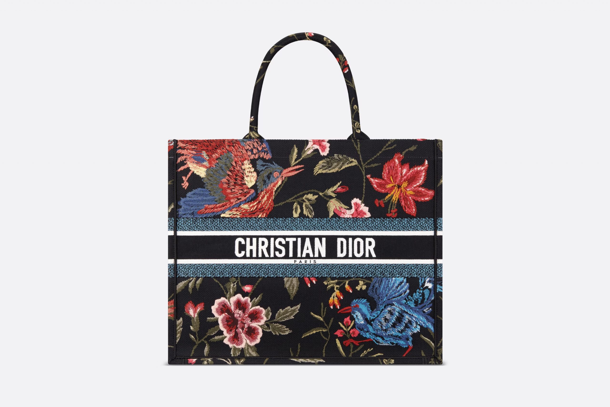 Large Dior Book Tote Black Multicolor For Women M1286ZEAO_M911 42cm/16.5 inch1:1High-quality replica