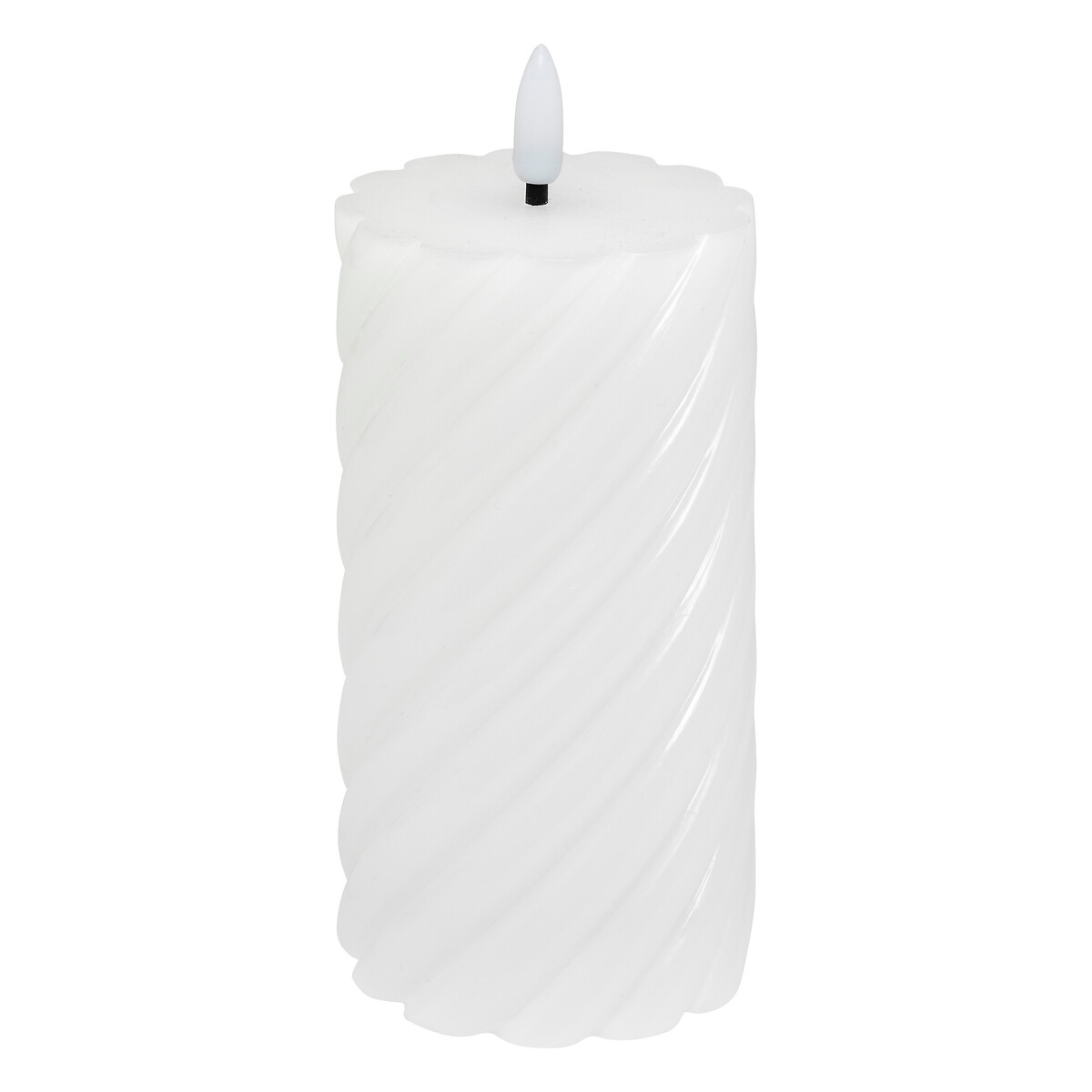 LED candle "Aloe" White, 135g