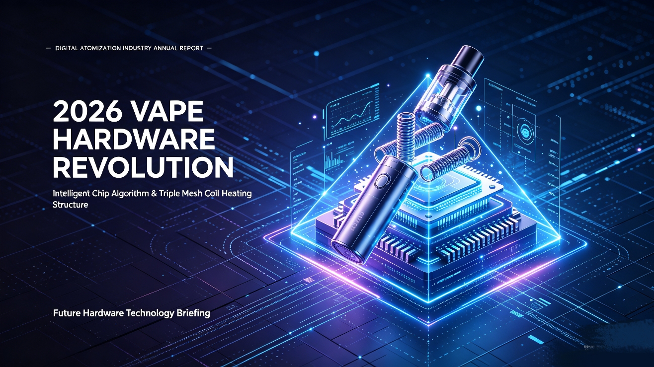 2026 Vape Hardware Revolution: Smart Chips & Triple Mesh Coils Guide