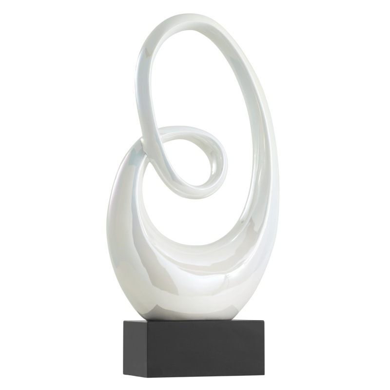 Abstract Swirl Sculpture - MIDNIGHT VELVET CATALOG