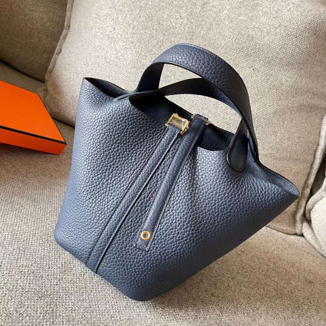 Hermès Picotin Leather 18cm Bag1:1High-quality replica