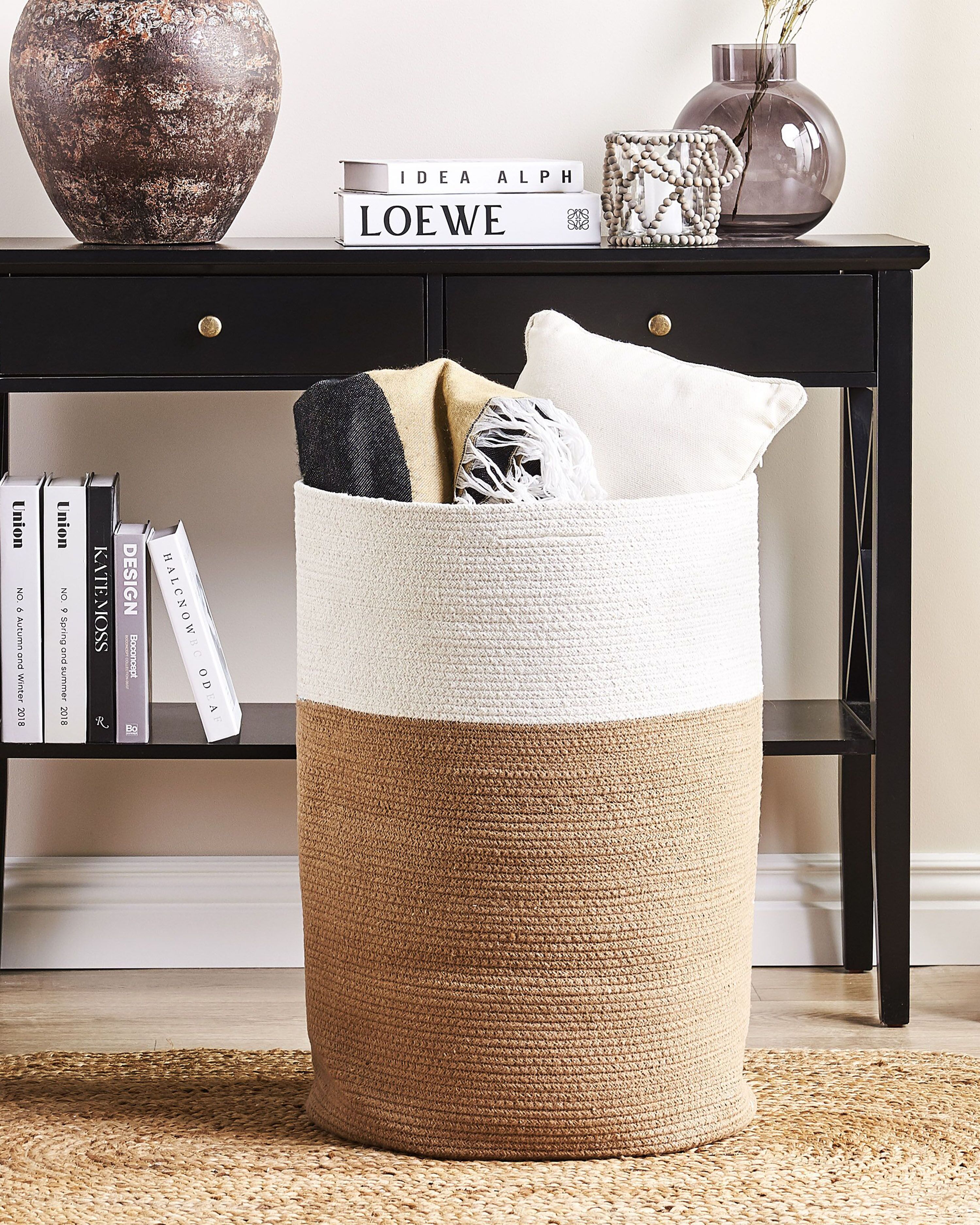 Basket ARDESEN Cotton Natural