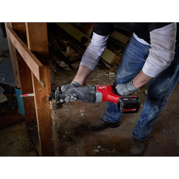 M18 18V Lithium-Ion Cordless SAWZALL Reciprocating Saw with Two 3.0Ah Batteries - Image 6