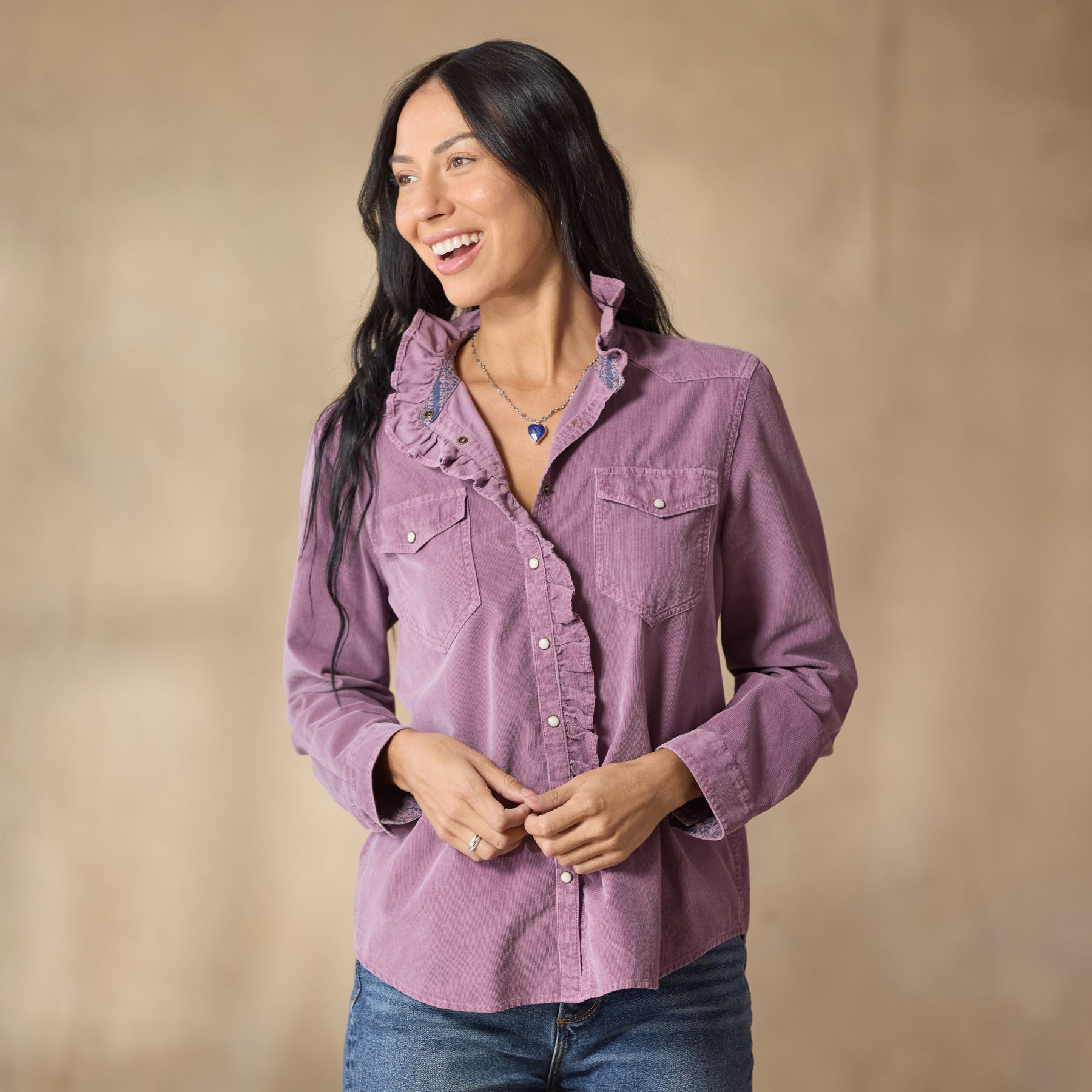 Ombeline Corduroy Shirt, Petite - Sundance Clothing