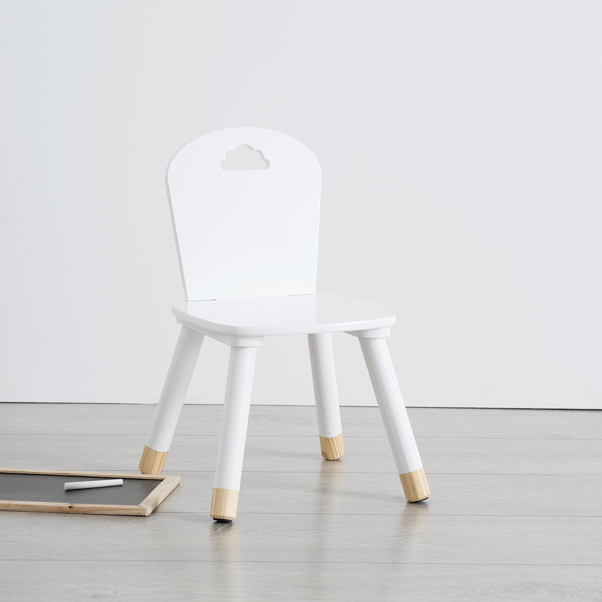 Kids chair "Douceur" White