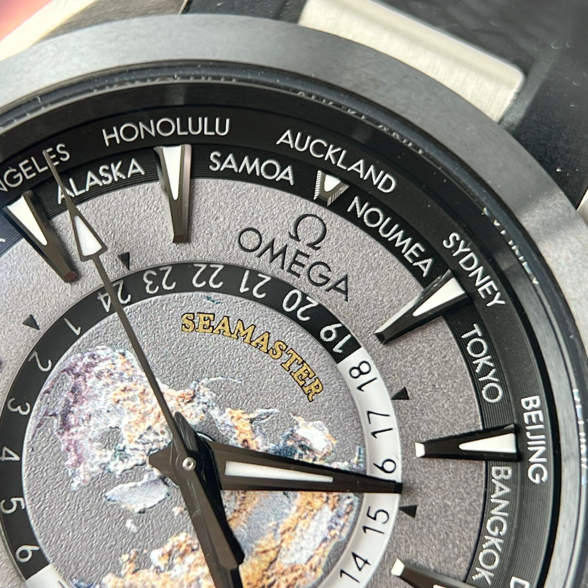 Omega Replica 1:1 Watch Seamaster Aqua Terra Worldtimer Factory VS 43mm - Top club
