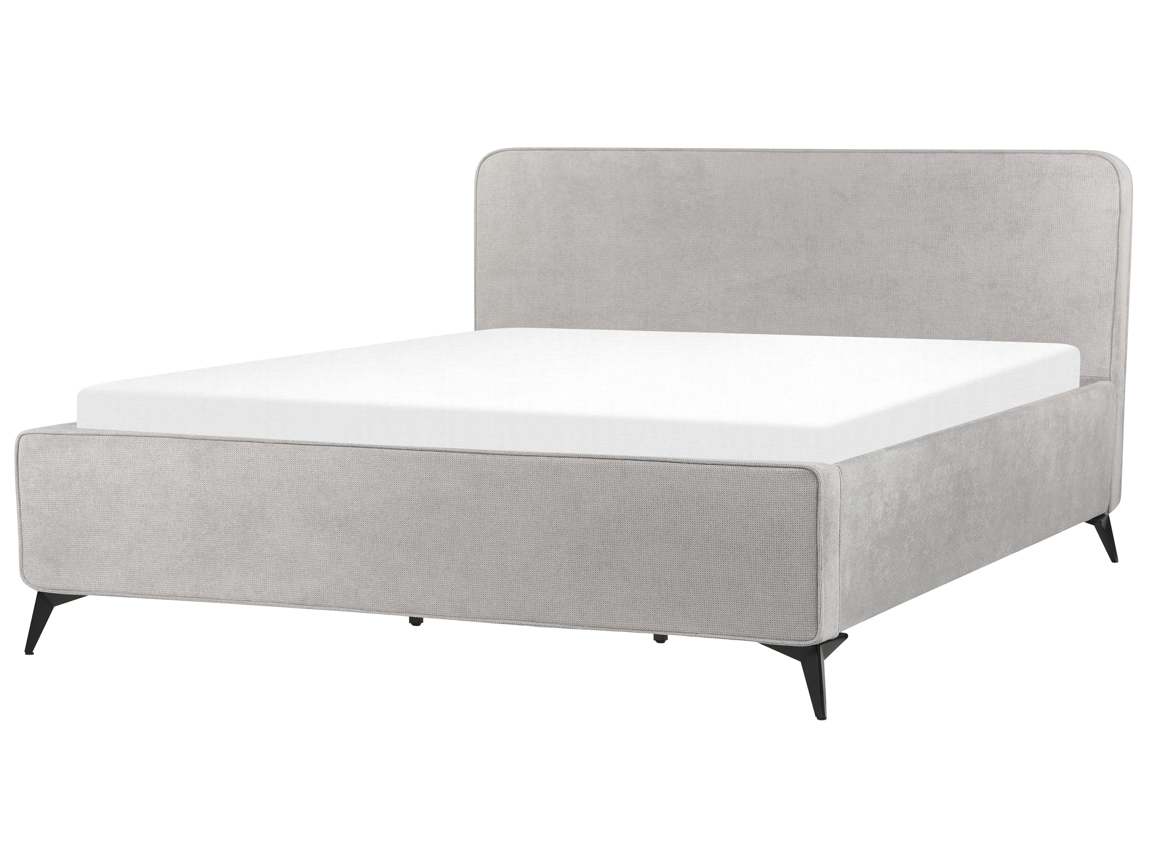 Bed Fabric VALOGNES 180 x 200 cm (EU Super King) Light Grey