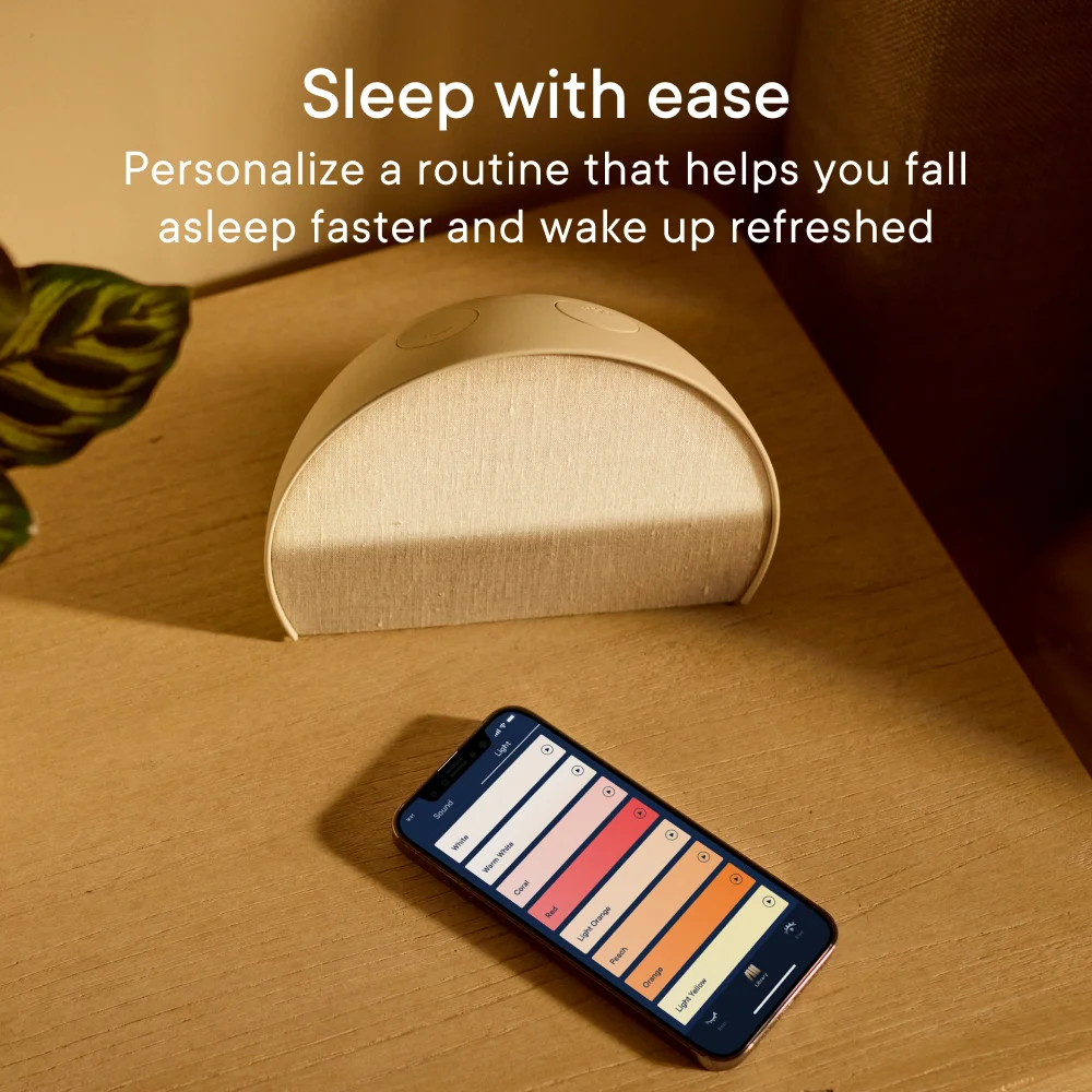 Hatch Restore 2 Sunrise Alarm Clock, Sound Machine, Smart Light (Putty) �?Your Bedside Sleep Guide, White Noise, Custom Sleep Routines, Dimmable Clock, Deep Sleep, Gentle Alarm, Wake Up Rested - Image 8