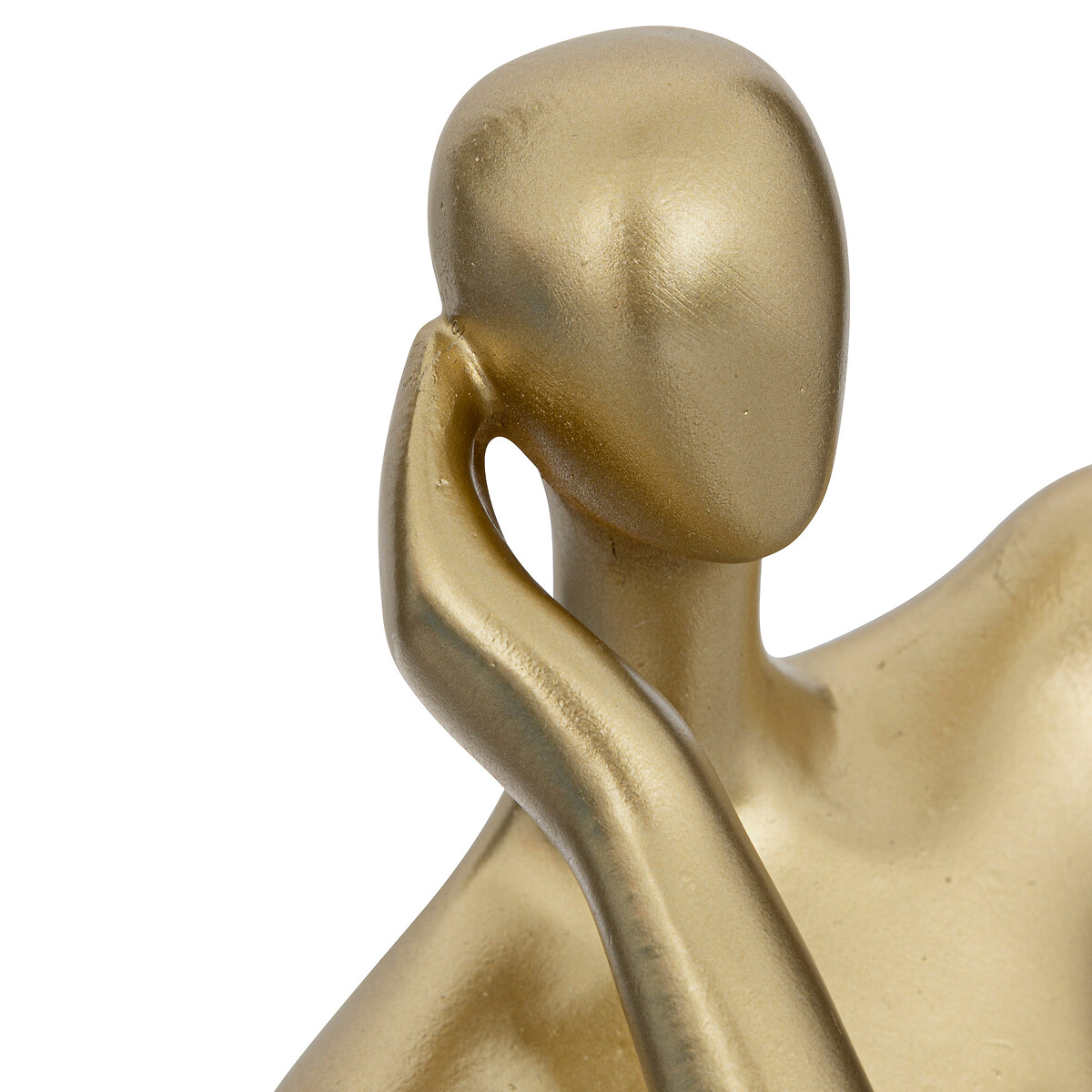 Woman statuette Resin, golden, h.25,3 cm