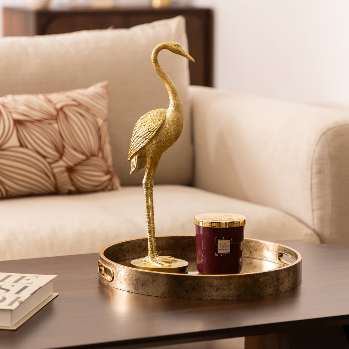 "Autumn" Statue Gold, H.41 cm