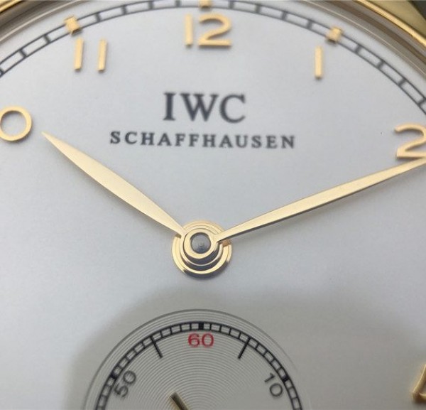 Replica IWC ZF Portuguese IW5454 YG White Dial Leather Strap A6498 - Top club