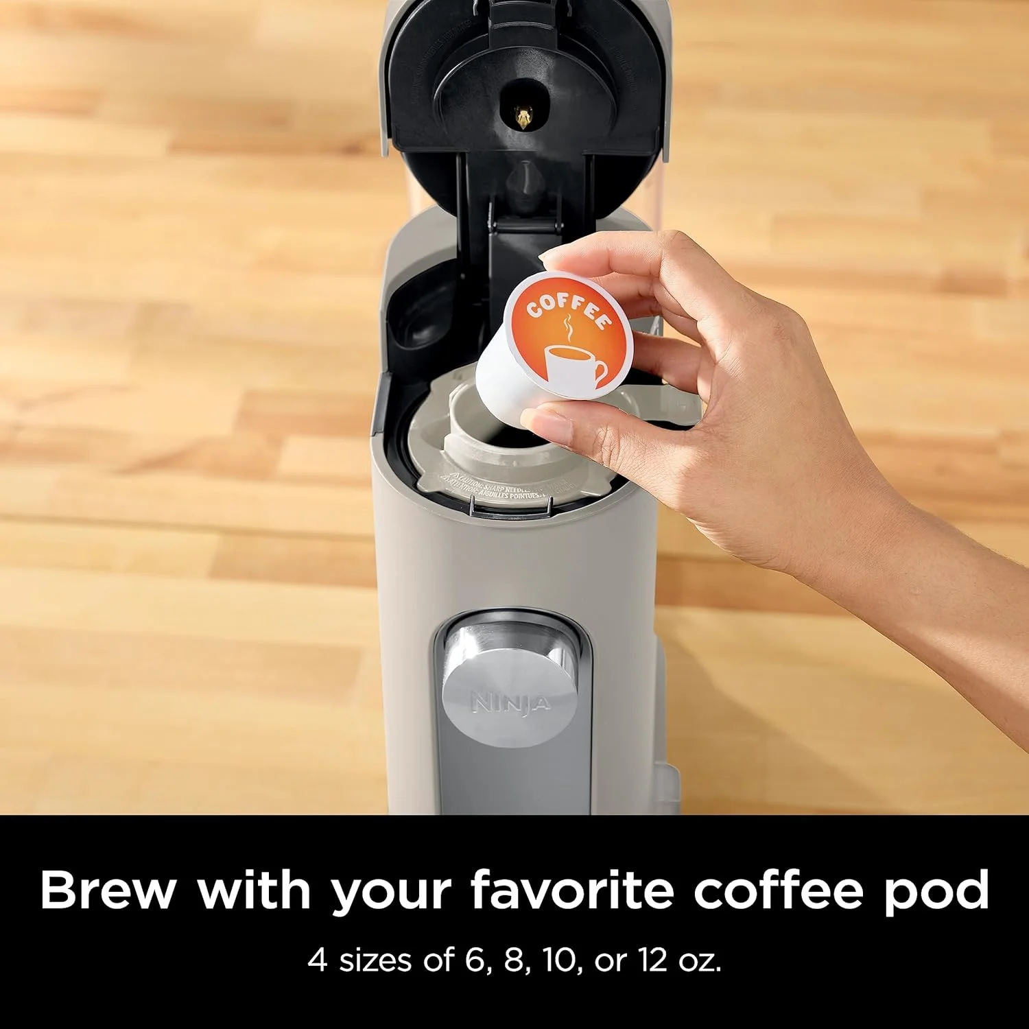 Single-cup Coffee Maker, Brewing Ground Coffee, Compact Design, Iced Coffee Maker - Image 4