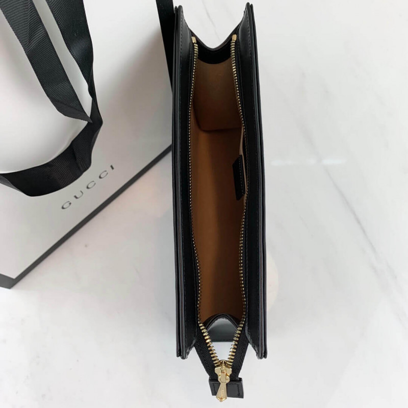 Replica Gucci 1955 Horsebit-Embellished Leather Pouch 6218901:1High-quality replica