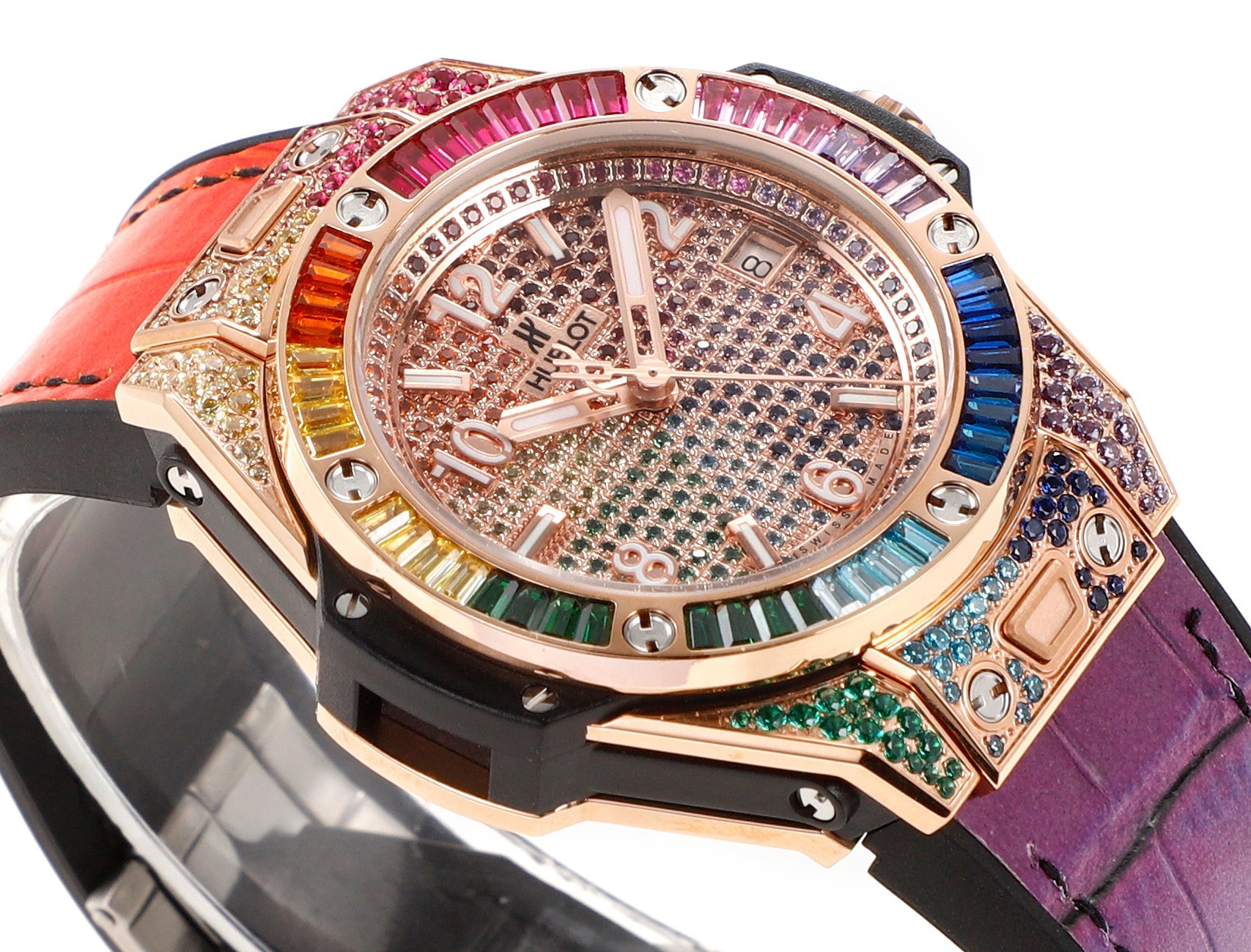 Big Bang Unico Titanium Rainbow 42mm(1:1 replica) - Top club