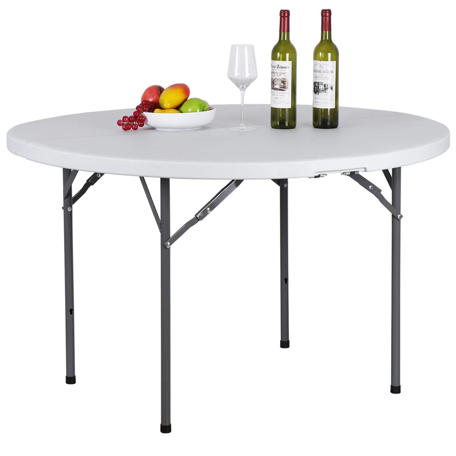 HXYHJ 3/4/6/8 FT Plastic Folding Tables - Ultra - Portable, Durable for Indoor & Outdoor Use - Ideal for Picnics, Camping, Parties and More-6 FT - Image 15