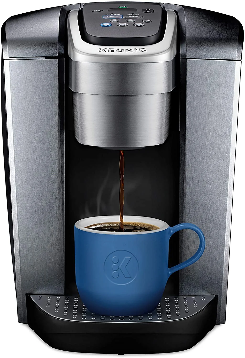 Keurig K-Elite Coffee Maker, Single Serve K-Cup Pod Coffee Brewer, With Iced Coffee Capability & 3-Month Brewer Maintenance Kit Includes Descaling Solution, Water Filter Cartridges & Rinse Pods