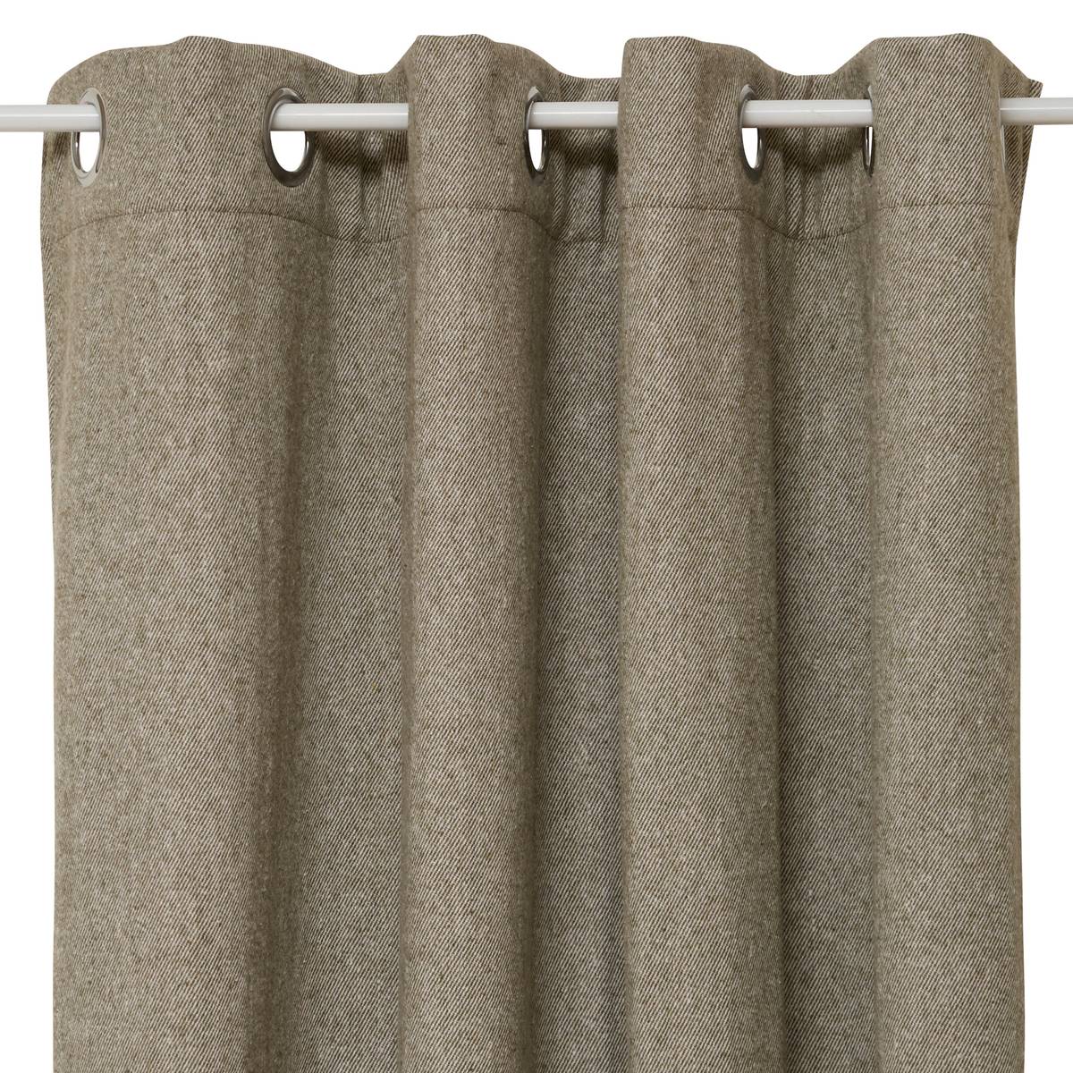 Insulating Curtain "Kys" Khaki green, 140x260 cm