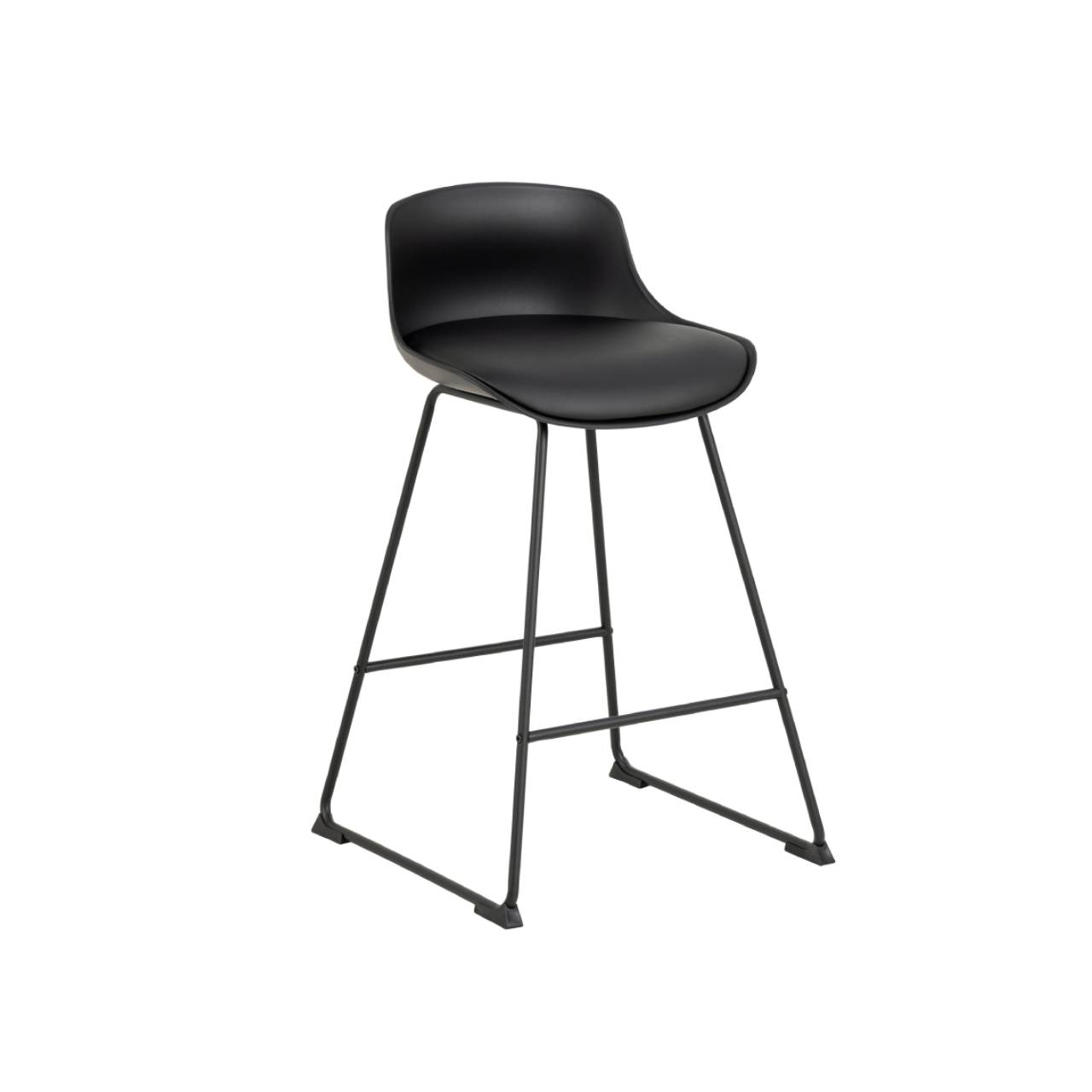 Blokker basic Bele Barkruk Zwart - H 84 cm