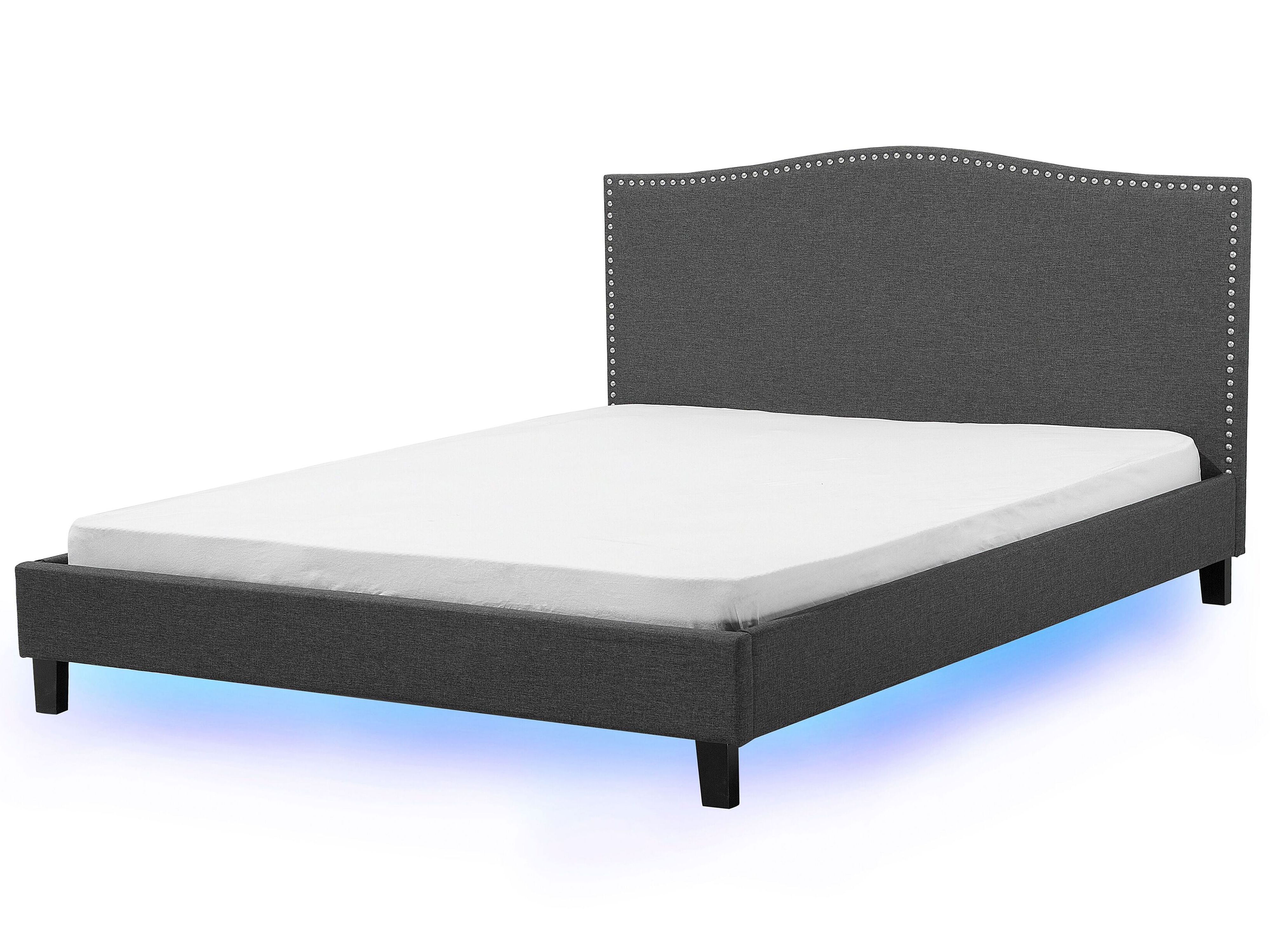 Bed Fabric MONTPELLIER 180 x 200 cm (EU Super King) LED Multicolour