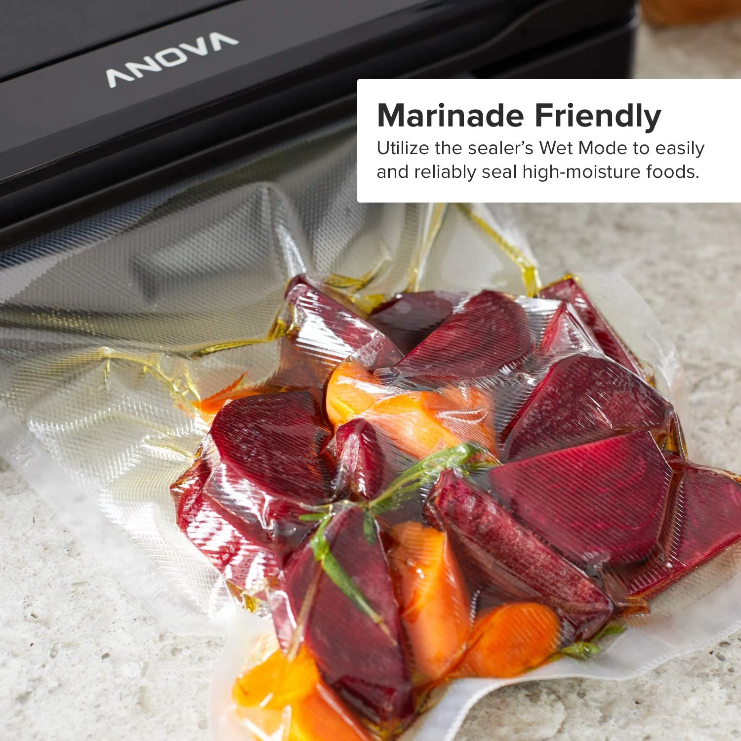 Anova Precision Pro Black Food Vacuum Sealer - Image 6