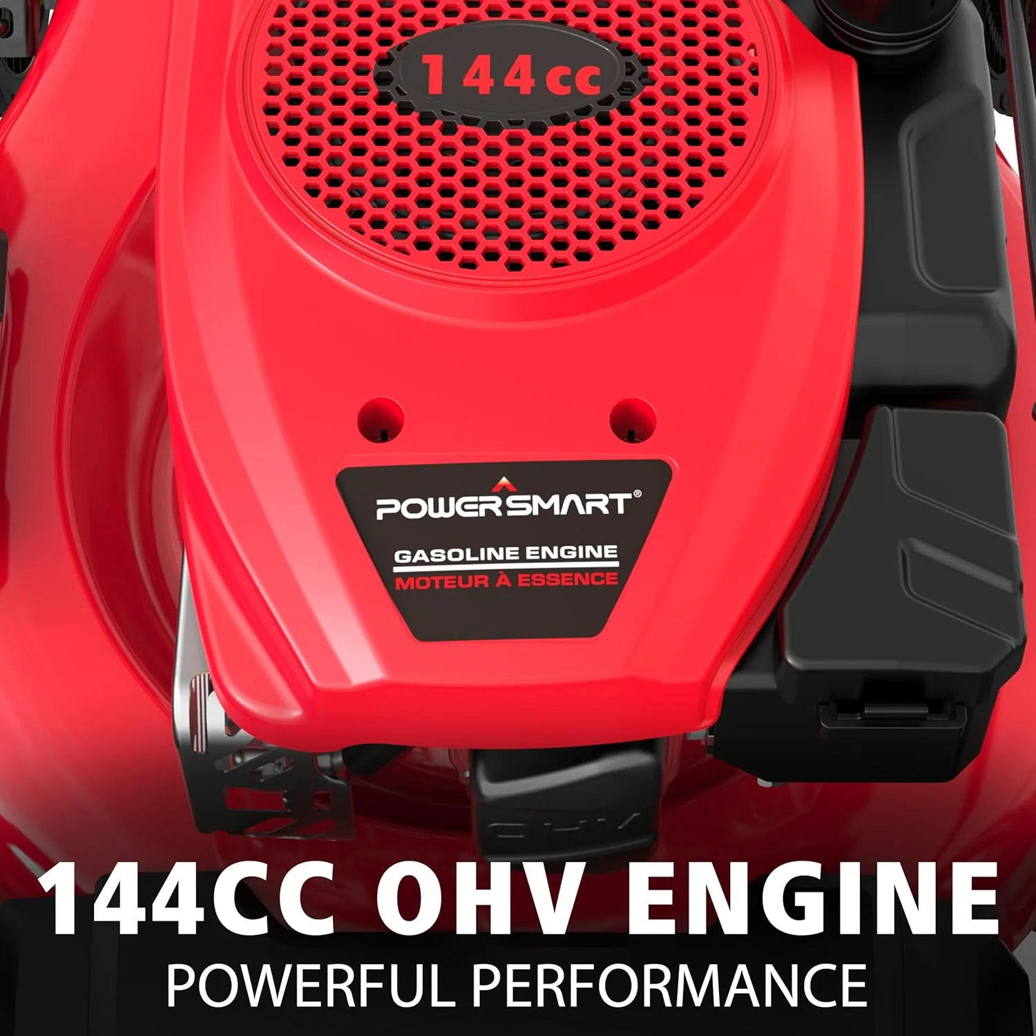 PowerSmart 21 in 2-in-1 Push Lawn Mower With 144cc Engine - 6-Position Height Adjustment - Image 2 PowerSmart 21 in 2-in-1 Push Lawn Mower With 144cc Engine - 6-Position Height Adjustment - Image 2