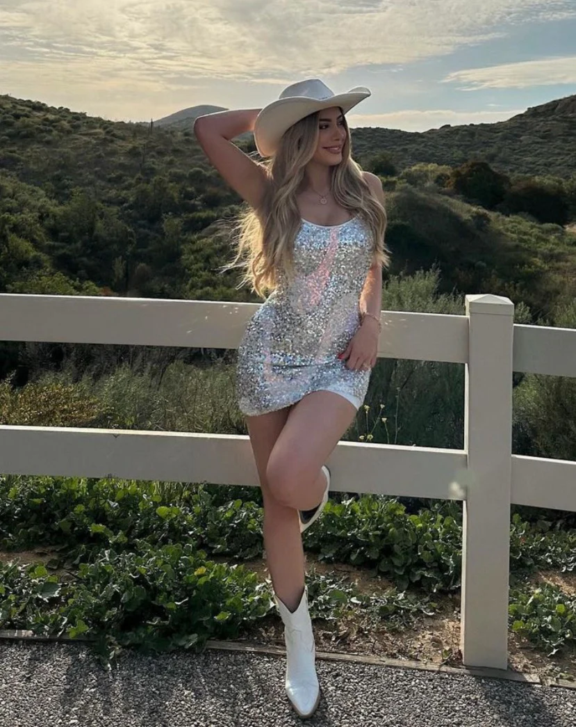 Cosmopolitan Sequin Mini Dress