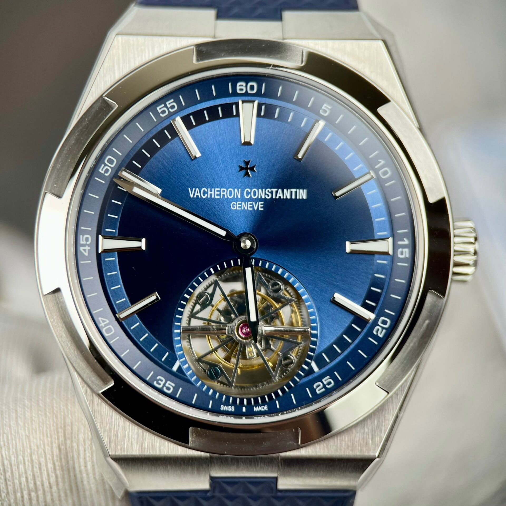 Vacheron Constantin 6000V Replica 1:1 Watch Blue 42.5mm - Top club