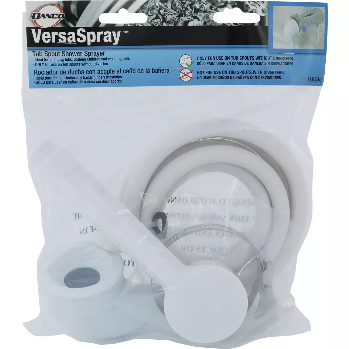 Danco VersaSpray Single Spray 2.2 GPM Handheld Shower Head