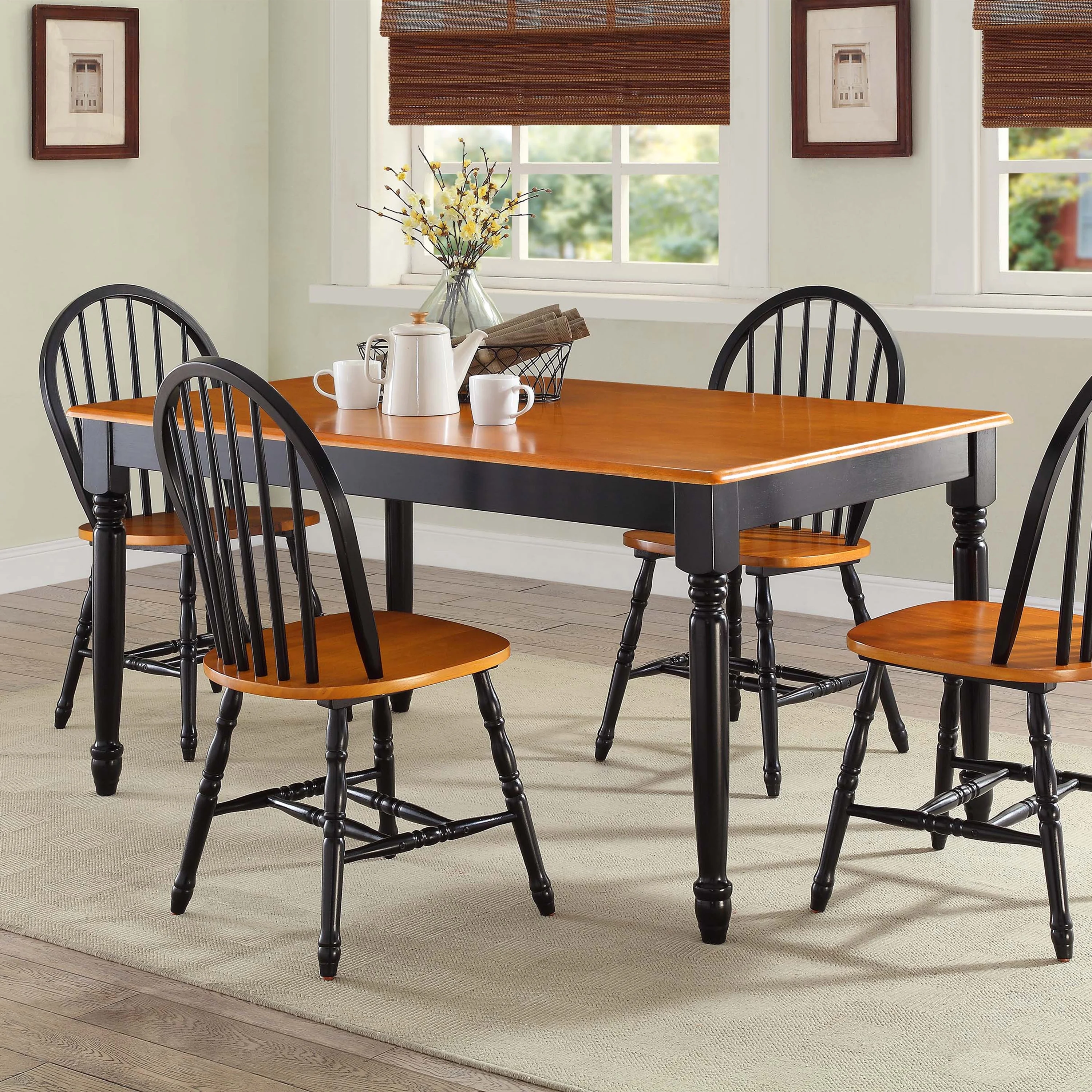Better Homes and Gardens Autumn Lane Farmhouse Dining Table, Multiple Finishes - Image 13