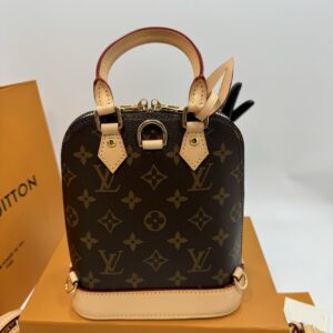 Louis Vuitton Alma backpack in the signature brown monogram canvas1:1High-quality replica
