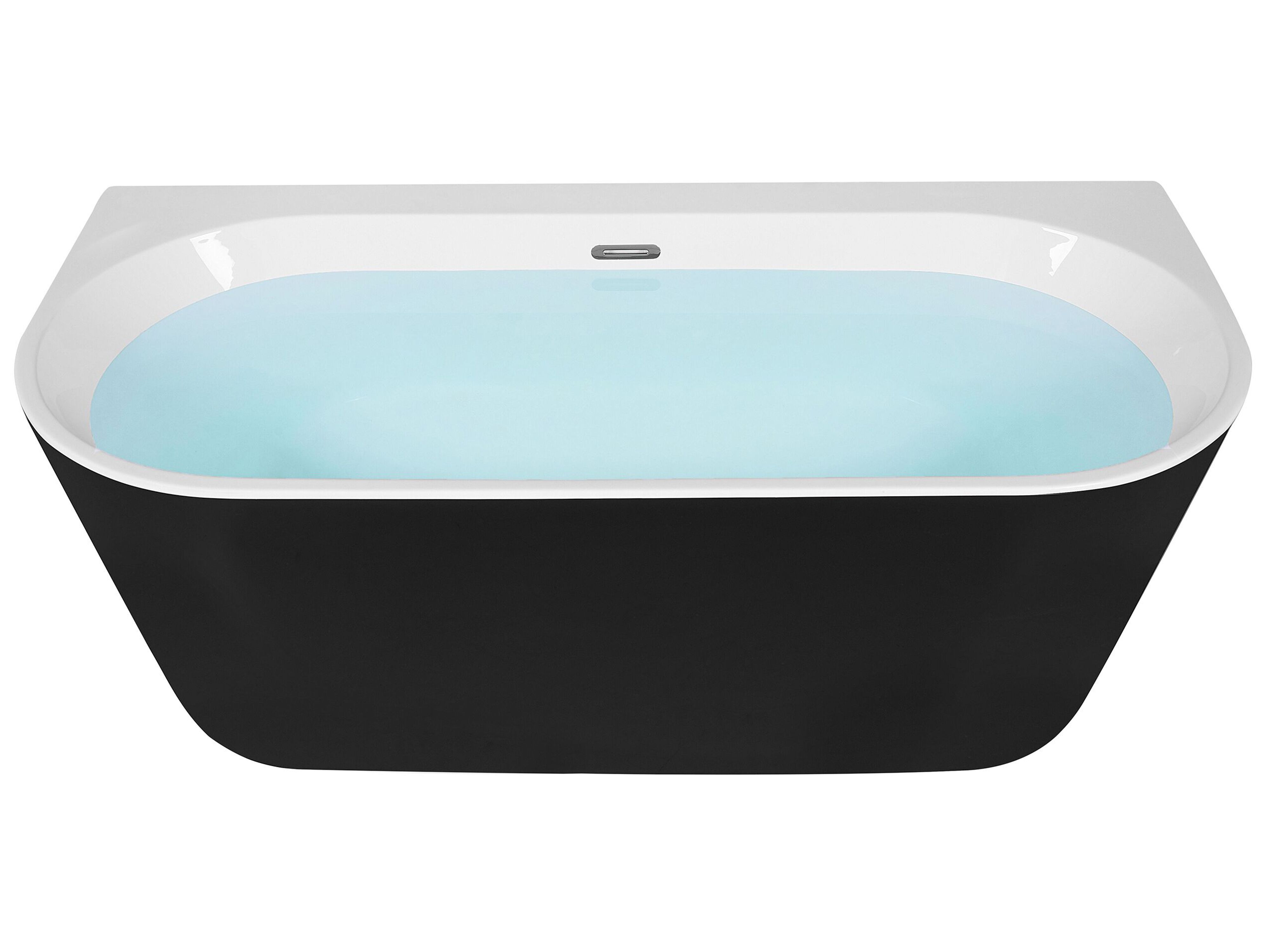 Bathtub HARVEY 1700 x 800 mm Black/ White