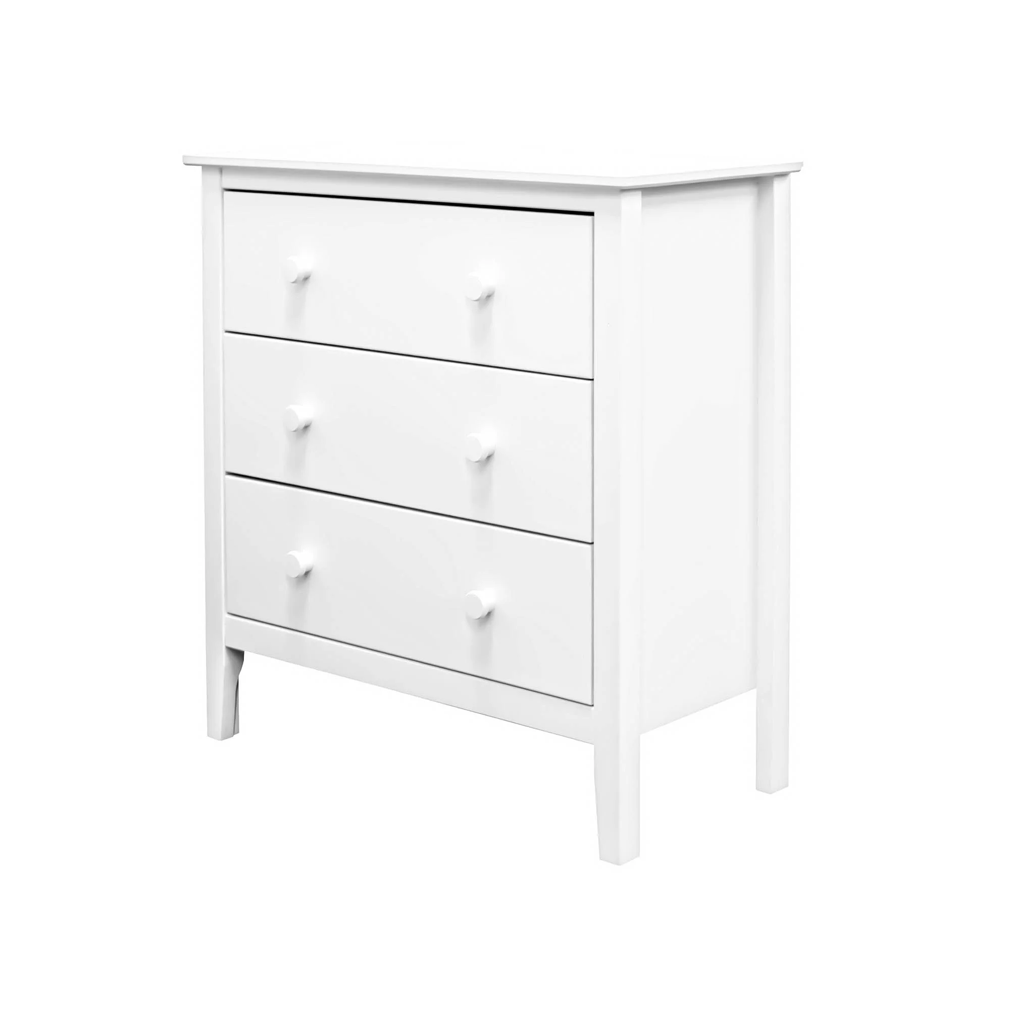 Adeptus Solid Wood Easy Pieces 4 Drawer Chest of Drawers - White - Image 38